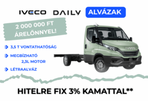 Kedvezmények a 2024-es modellévű IVECO Daily-re! 1 Kedvezmények a 2024-es modellévű IVECO Daily-re!